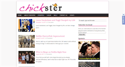 Desktop Screenshot of chickstermag.com